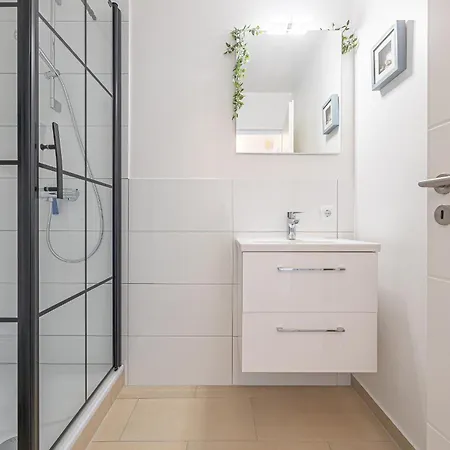 公寓 Fewo1846 Strandresidenz Wassersleben - Holidaywassersleben App 648 哈里斯莱